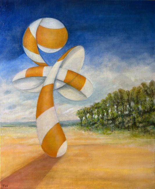 Surreal Landscape No. 1  - original oil painting - surrealism - landscape